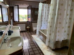 Koupelna v ubytování La Casa de la Carpintería