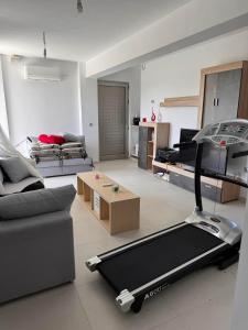 Posezení v ubytování Chora Messinias Rent Apartments