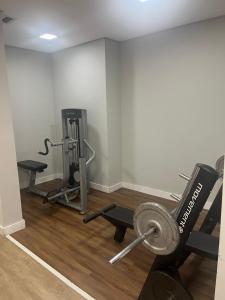 Palestra o centro fitness di Flat Higienópolis Com Varanda
