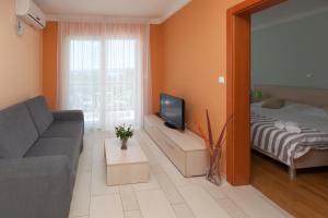 Postel nebo postele na pokoji v ubytování Apartment Ana