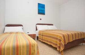 Postel nebo postele na pokoji v ubytování Apartments Gold