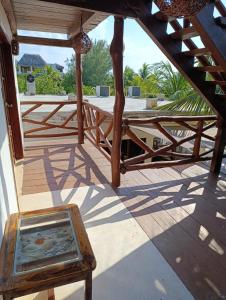 Balkón nebo terasa v ubytování Hotelito Crismi