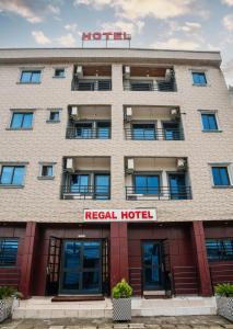 an exterior view of a hotel at Regal Hotel Douala in Douala