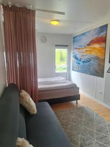 Postel nebo postele na pokoji v ubytování Sólvellir Holiday Home + 23 fotografií