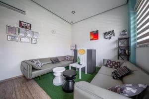Posezení v ubytování PASHAM RESIDENCE