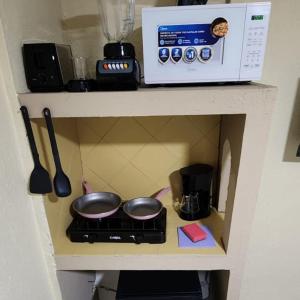 Η κουζίνα ή μικρή κουζίνα στο Depa Loved, 15 min Consulado, 2 min Pza Alameda