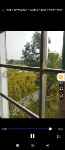 ventana con vistas al jardín en Phuong Home, en Ðức Hòa