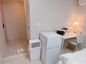 Postel nebo postele na pokoji v ubytování Rapym Coliving House