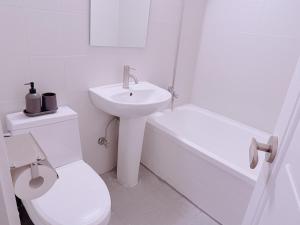 Koupelna v ubytování Rapym Coliving House