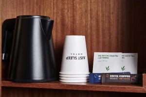 Utensilios para hacer té y café en Daejeon Yuseong Just Sleep Yuseong Hot Springs Branch