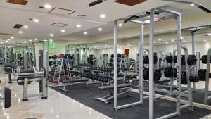 Fitness centrum a/nebo fitness zařízení v ubytování Manila Prince Hotel