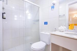 Um banheiro em Pousada Azul da Cor do Mar