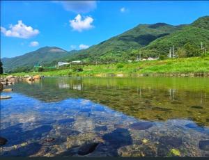 Naturlandskabet i nærheden af pensionatet