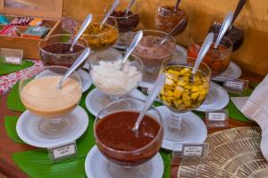 Comida in lodge ou em algum lugar perto