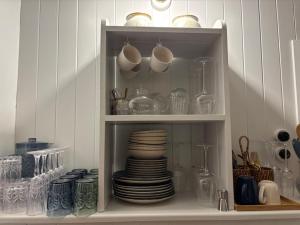 Dapur atau dapur kecil di Celestial Dew Guesthouse in Tyalgum