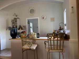 Dapur atau dapur kecil di Celestial Dew Guesthouse in Tyalgum