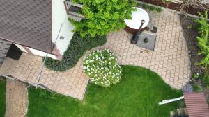 Zahrada ubytování Villa del Grossa Будинок з каміном та чаном на дровах