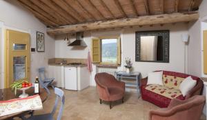 Η κουζίνα ή μικρή κουζίνα στο Agriturismo Borgo Personatina