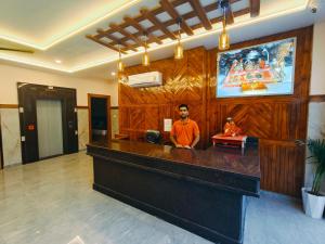 Vstupní hala nebo recepce v ubytování Hotel New Pratap