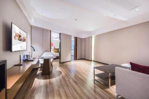 Χώρος καθιστικού στο Borrman Hotel Nanning Railway Station