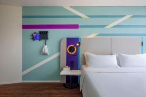 Tru by Hilton Bac Giang City Centre客房内的一张或多张床位