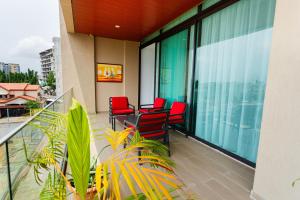 Ban công/sân hiên tại Lumineux T3 à la 8e tranche