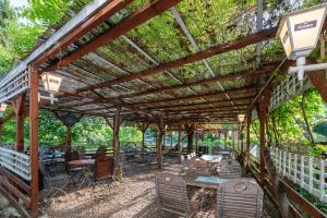Zahrada ubytování Gasthaus Hirschen Holl