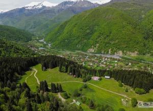 Paesaggio naturale nelle vicinanze dell'affittacamere