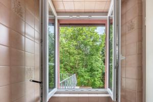 Balkón nebo terasa v ubytování Gasthaus Hirschen Holl
