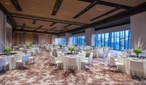 Restaurace v ubytování Hyatt Regency Hengqin + 37 fotografií