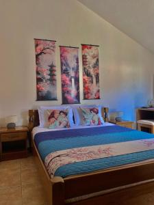 Postel nebo postele na pokoji v ubytování Luxury Hotel Dubrava Budva