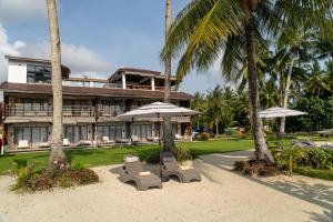 Zahrada ubytování Woody's Place Siargao