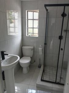 Ένα μπάνιο στο Crystal Park Guest House