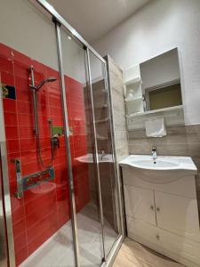 A bathroom at Hotel Giardinetto Al Sant'Orsola