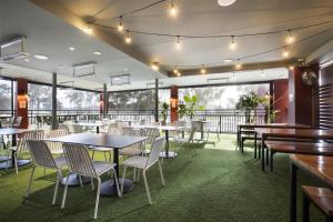 科尔顿睡帽酒店餐厅或其他用餐的地方