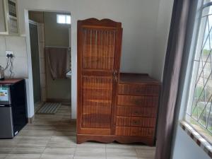 Η κουζίνα ή μικρή κουζίνα στο Apartment in Howick