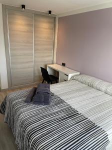 Ένα ή περισσότερα κρεβάτια σε δωμάτιο στο Chill Loft