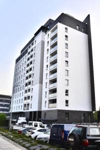 Budynek, w którym mieści się apartament
