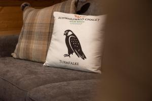 Posezení v ubytování Schwarzwald Chalet -Wilde Rench-