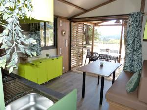 Χώρος καθιστικού στο Camping Hello Soleil