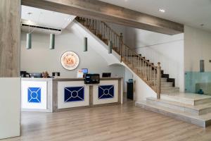 Vstupní hala nebo recepce v ubytování Hotel Planas + 37 fotografií