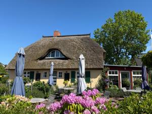 Κήπος έξω από το Ferienwohnung Rosengarten