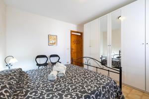 A bed or beds in a room at Casa vacanze Patrizia