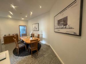 Posezení v ubytování Ferienwohnung Alte Volksbank Nauendorf + 14 fotografií