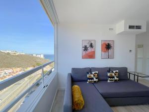 Posedenie v ubytovaní NUEVO, primera linea de playa, con piscina y vistas al mar
