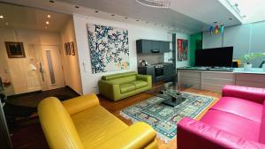 TV/trung tâm giải trí tại Domus Hotel