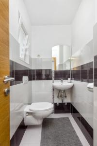 Koupelna v ubytování Villa Sea