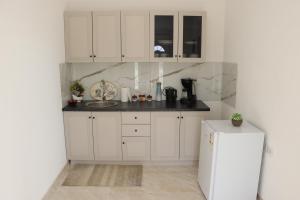 Η κουζίνα ή μικρή κουζίνα στο Panorama Hill Apartments Ulcinj +52 φωτογραφίες