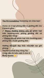 صورة لـ Homestay The Fiii Come&Stay في فنغ تاو +57 صورة