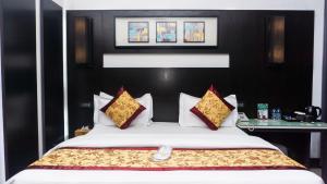 Katil atau katil-katil dalam bilik di GreenPoint Hotel